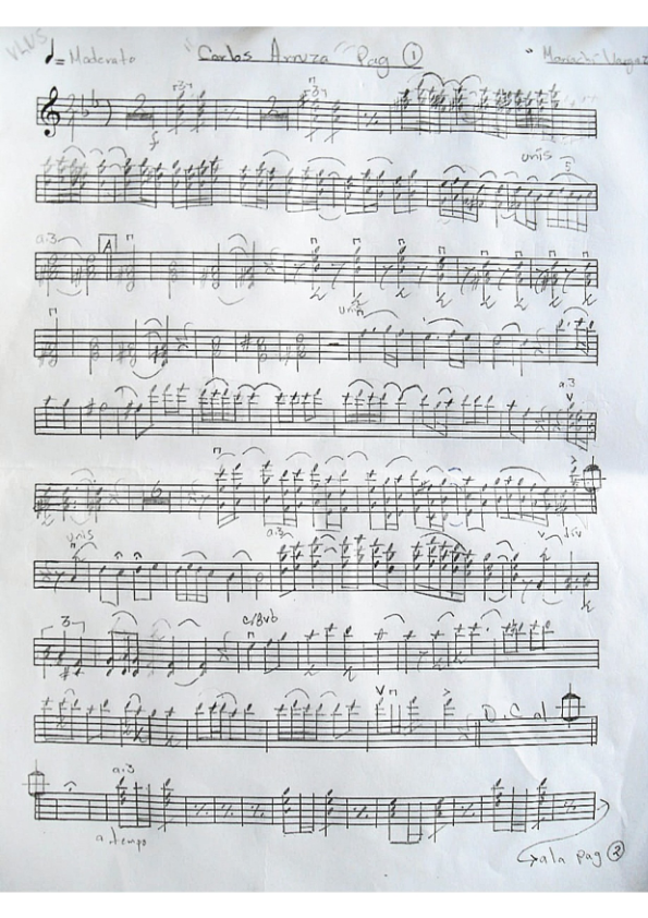 La imagen puede contener una previsualizacion de una partitura